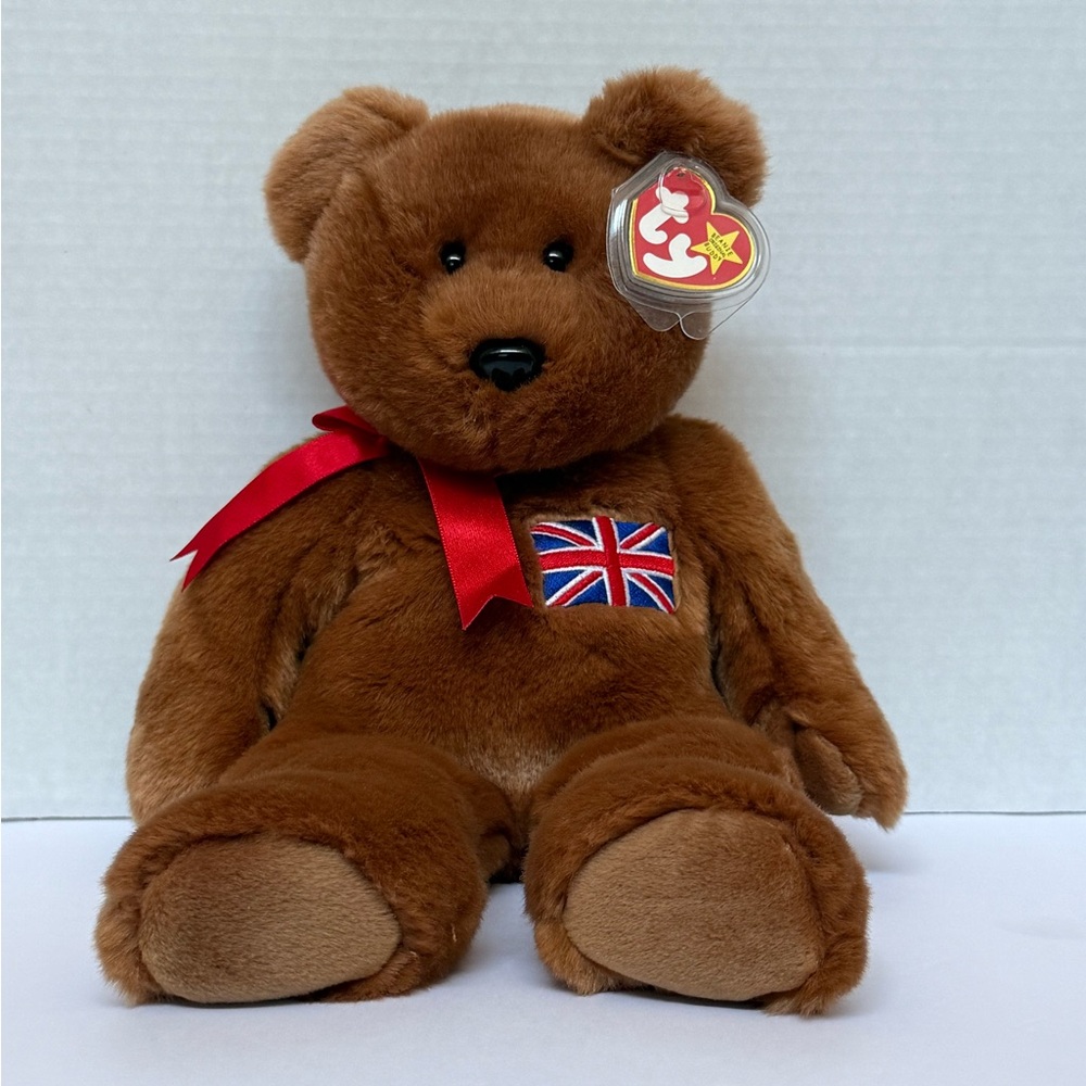 NWT Rule Britannia TY Beanie Baby LARGE (14inches) - MINT